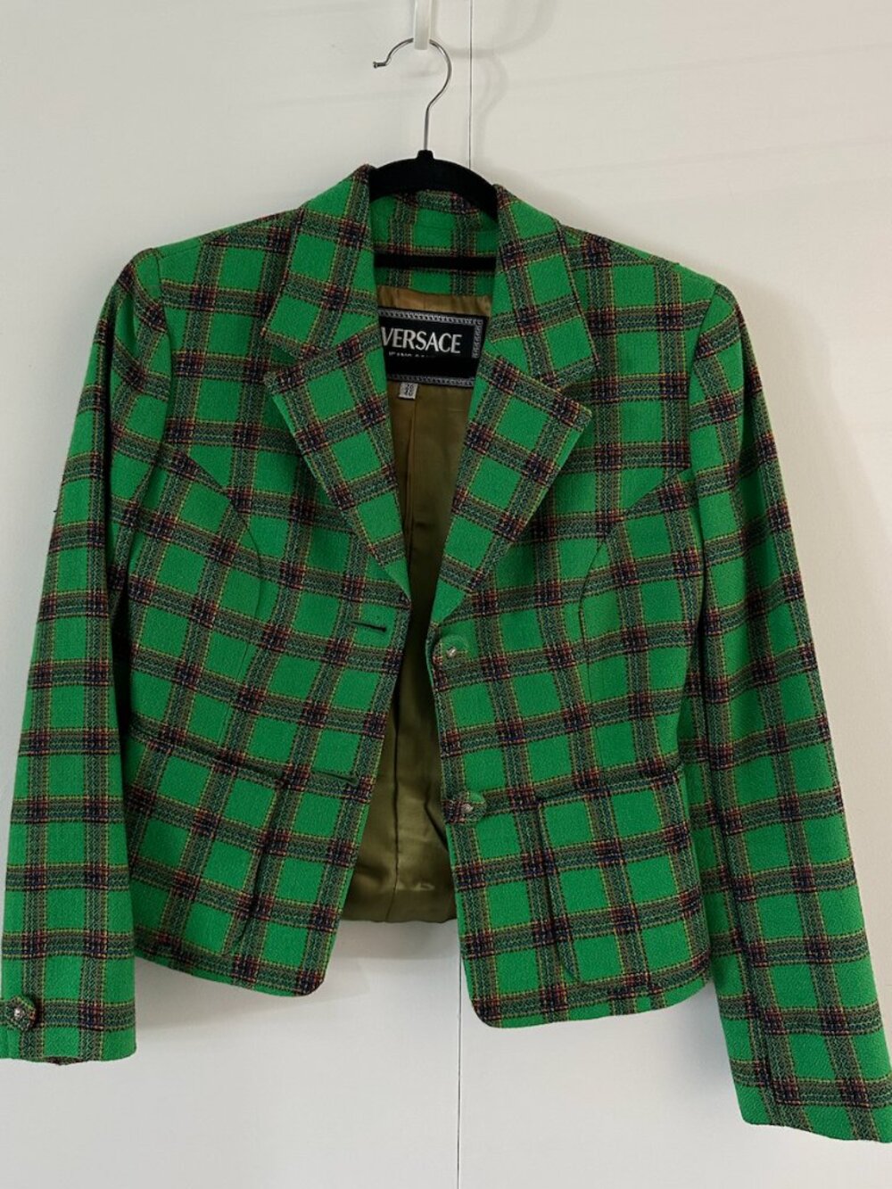 Vintage Versace Two-Piece Suit (Blazer + Skirt)